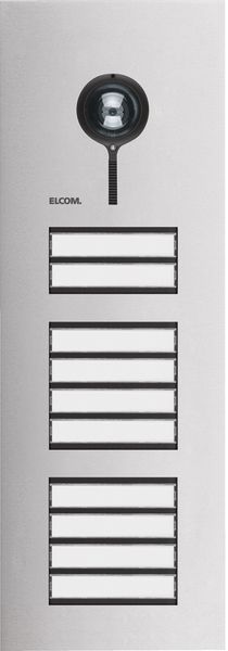 Türstation UP edst 10RT ONE Bus m.Kamera m.Abd Mit Kamera 133,5x385,8x2mm