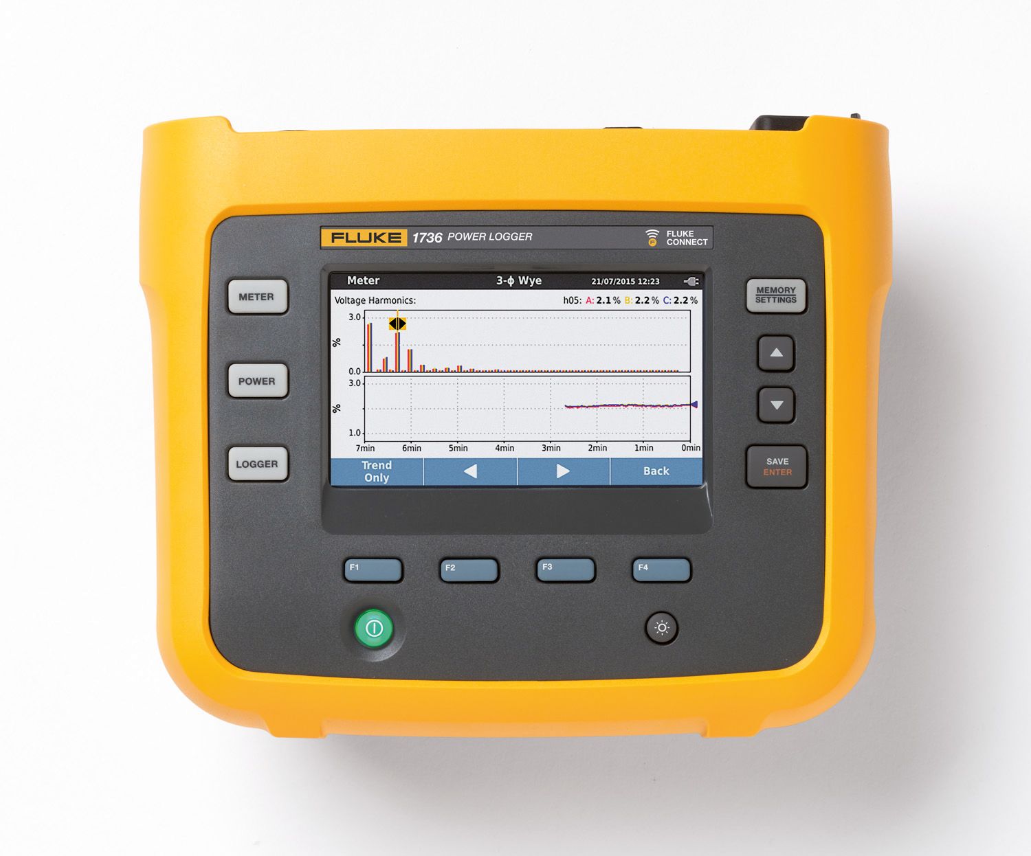 Prüfhandapparat Power Logger Touchscreen Mit PC-/Druckerschnittstelle