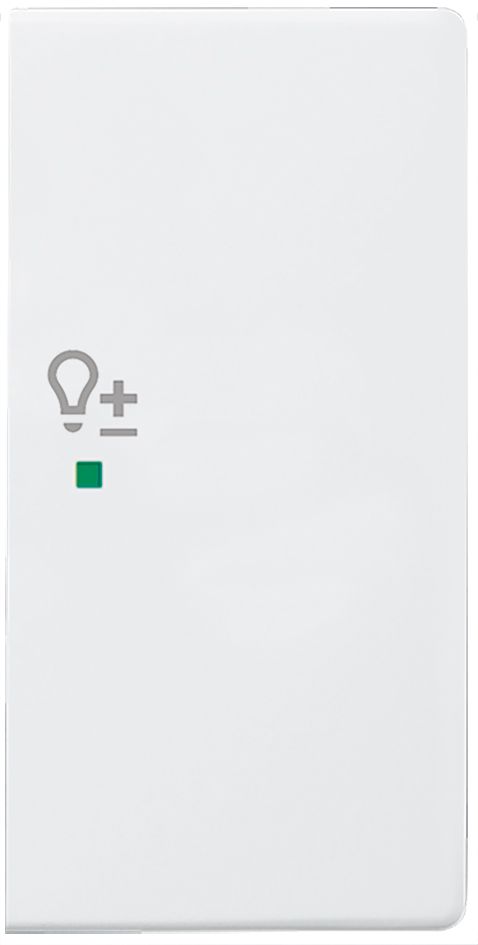 Tastwippe free@home elf-ws glz Kst 2f elfenbein-weiß Thermopl