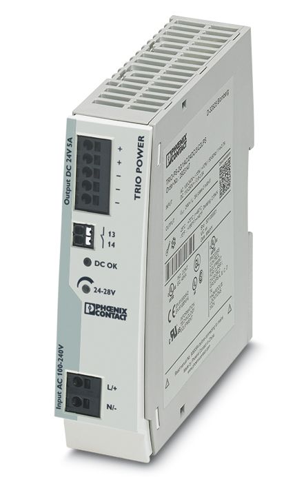 Gleichstromversorgung 24V 240W 2,3TE 320-575VAC 10A 0,6VA Kurzschlussf IP20