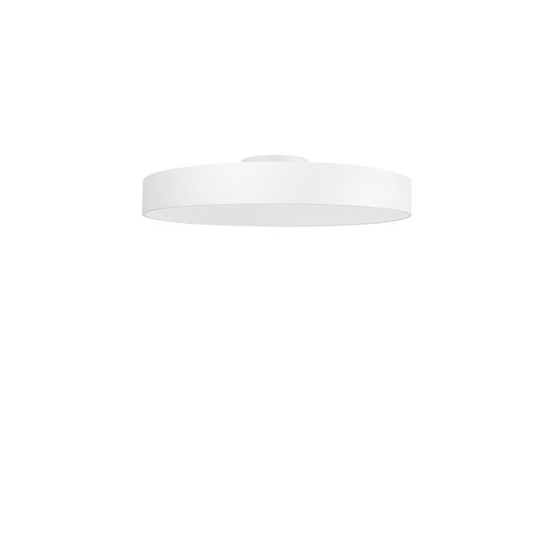 LED-Kunststoffleuchte PL 97W 4000K Konv 9300lm ws Dimmung DALI IP20 Ø675x123mm