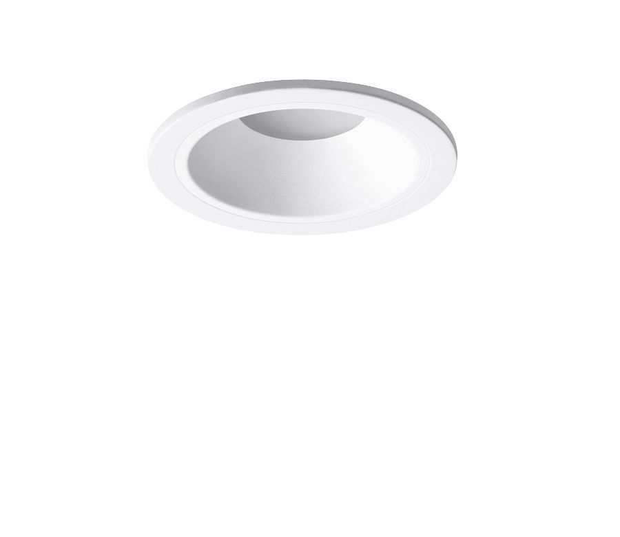 LED-Einbaustrahler 14W DL100 3000K 1LED 1060lm Konv ST IP44 ws mt RF:matt