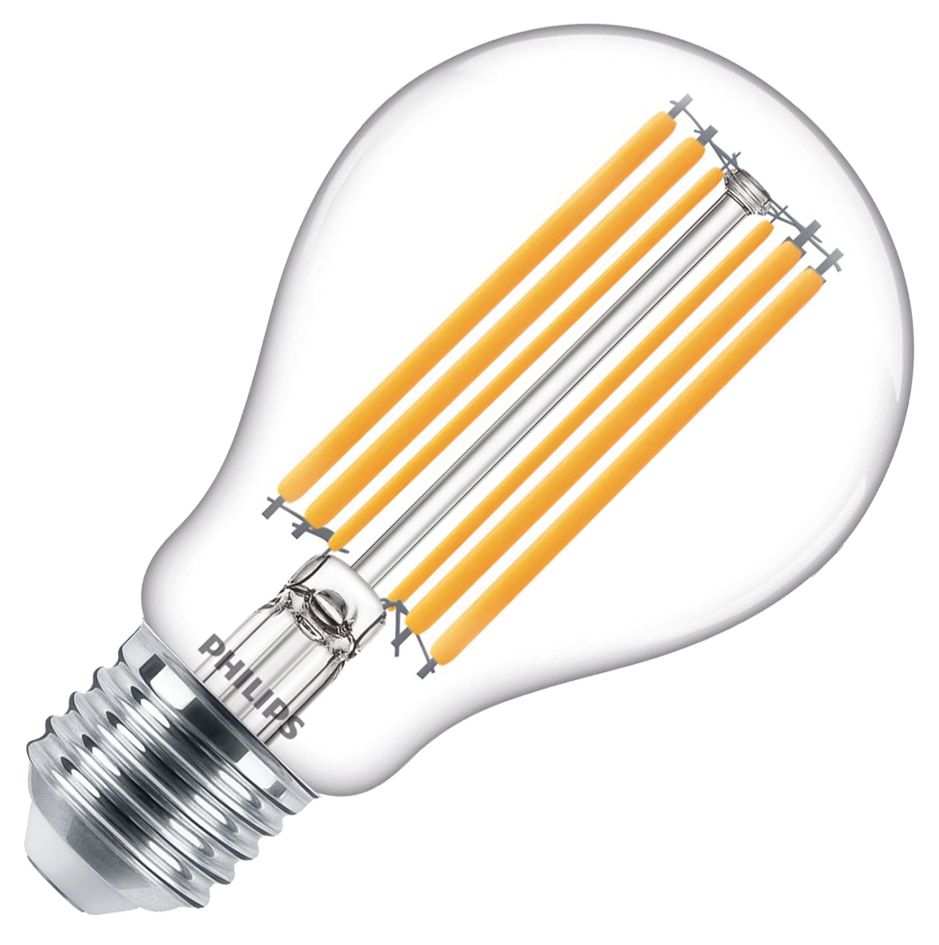 LED-Lampe E27 A60 CorePro 7,5W 4000K ws 806lm F mattiert 200° AC Ø60x110mm