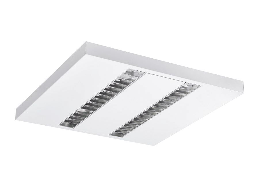LED-Rasterleuchte RANA 28W 3000K 2800lm ws Konv Dimmung DALI IP20 616x616x50mm