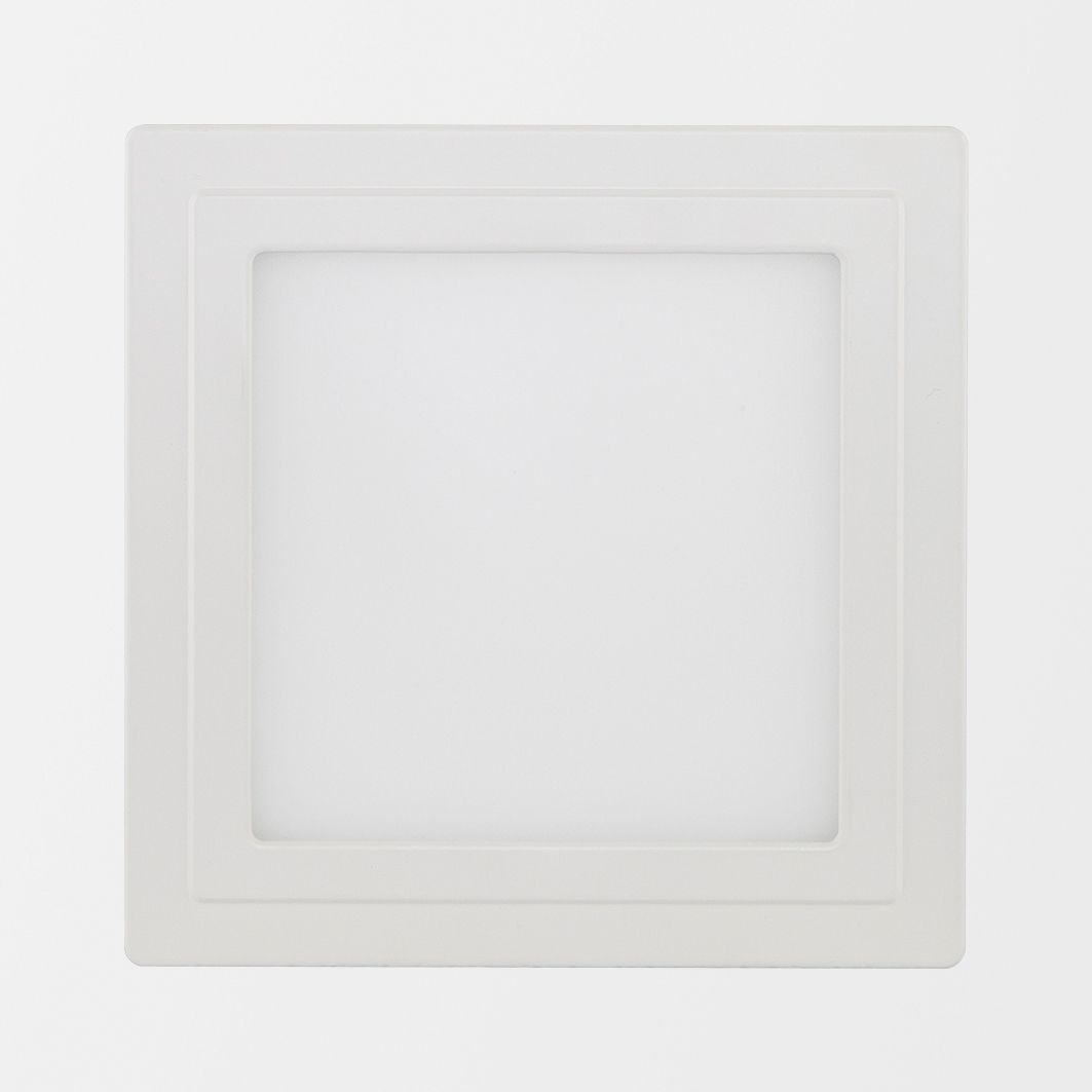 LED-Panel 198x198mm 12W 3000K 1080lm ws Konv Dimmung Phasenabschnitt IP30