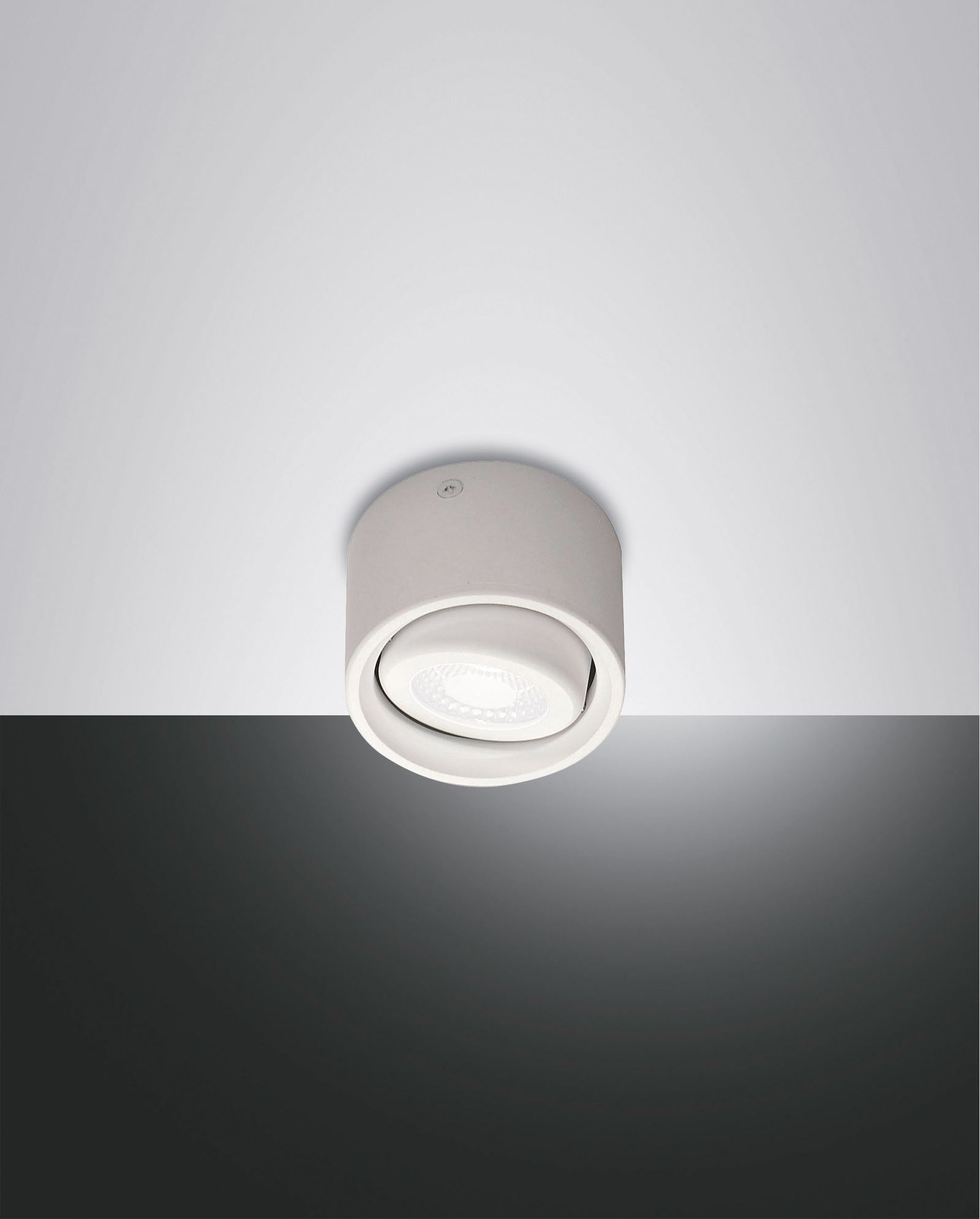LED-Lichtpunkt Anzio 6W 3000K 540lm ws Konv IP20 Ø80x50mm