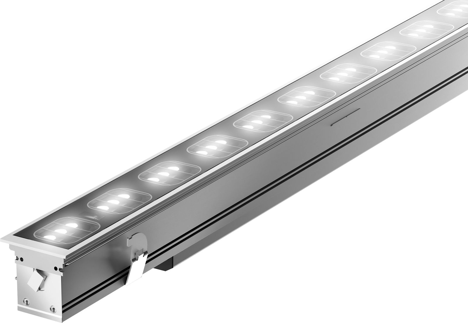 LED-Bodeneinbauleuchte TRACCIA 40W 3000K 2513lm LED nicht austauschbar 1LED IP67
