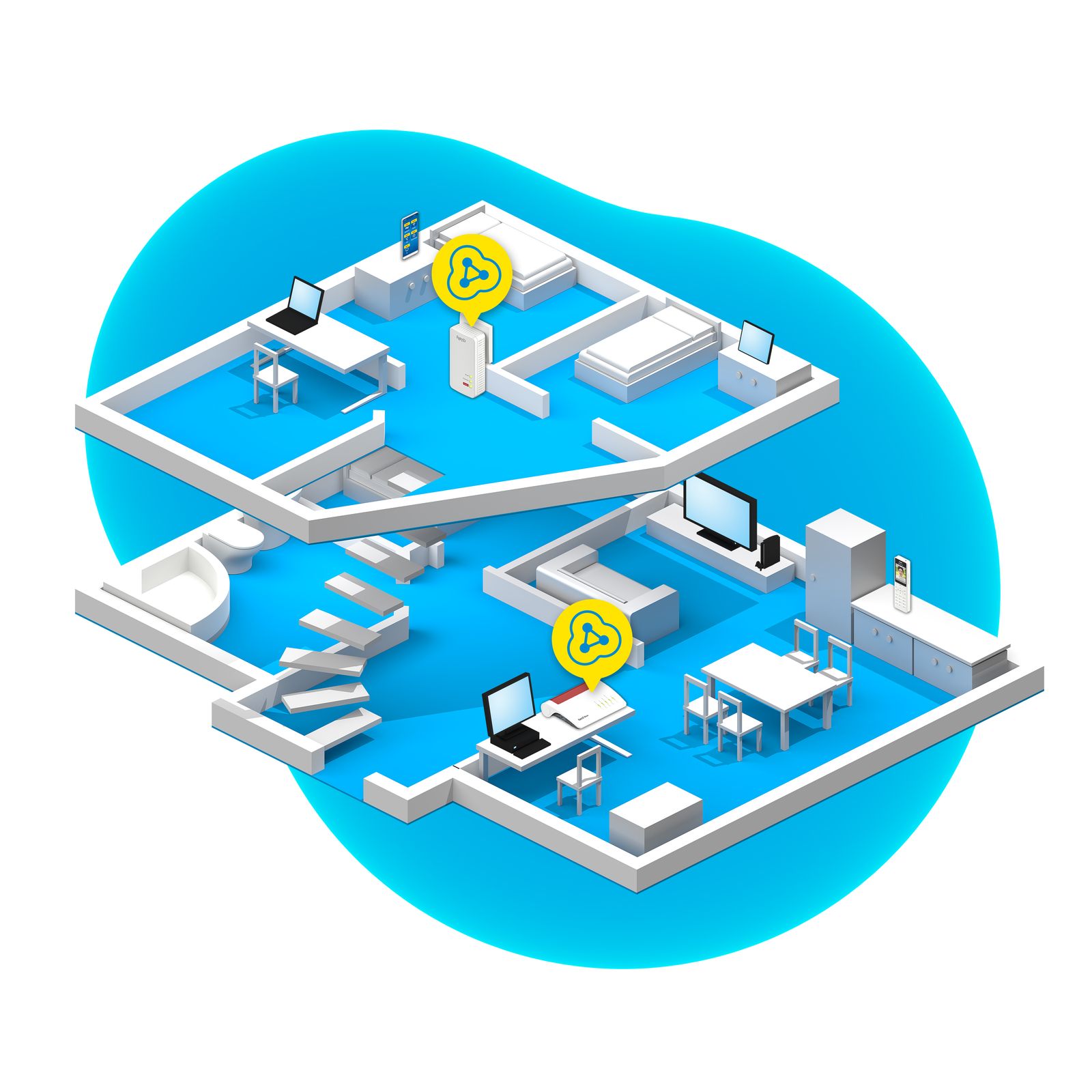 Netzwerkadapter 1x10/100/1000mbit/RJ45