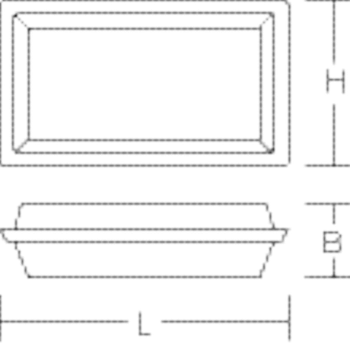 LED-Sicherheitsleuchte VARIOPLAST 4,3W 4000K 3LEDs 200lm Wandanb 24m eins IP65