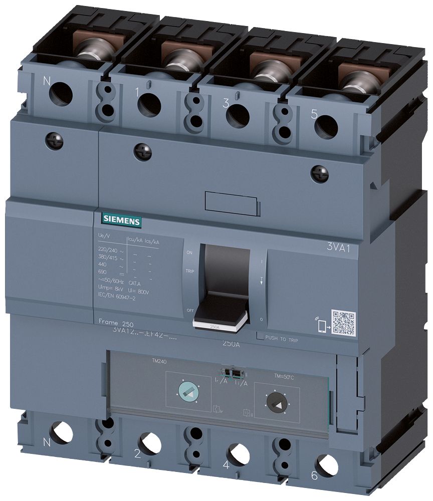 Leistungsschalter 200A 4p opt.Motorantr IP40 Motorantrieb optional Festeinbau