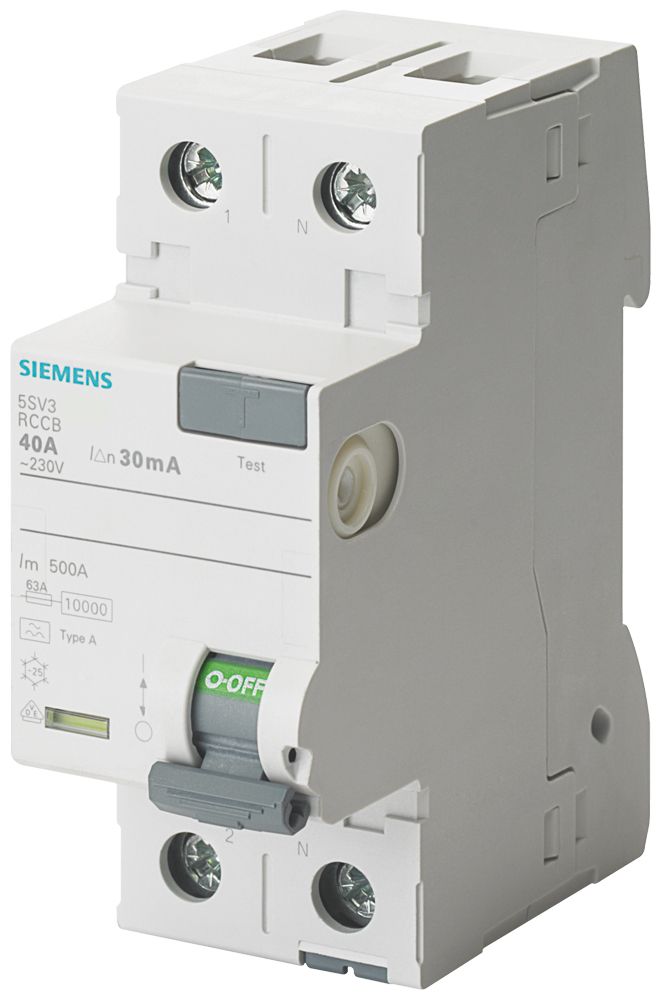 FI-Schutzschalter F 2p 230V 40A 0,03A 2TE REG 10kA 3kA/stoß