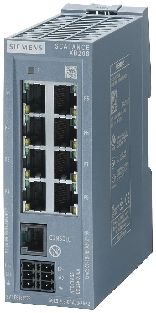 Switch Hutschiene 8x10/100Mbps Managebar Layer 2