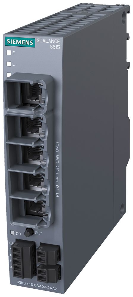 Router Hutschiene 5x10/100 5x10/100/1000 Eth Firewall VPN