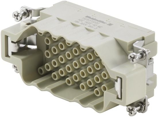 Kontakteinsatz Stift 40p Crimp 16A 500V 0,5-4qmm 0,5qmm