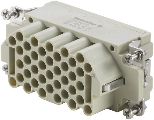 Kontakteinsatz Buchse 40p Crimp 16A 500V 0,5-4qmm 0,5qmm