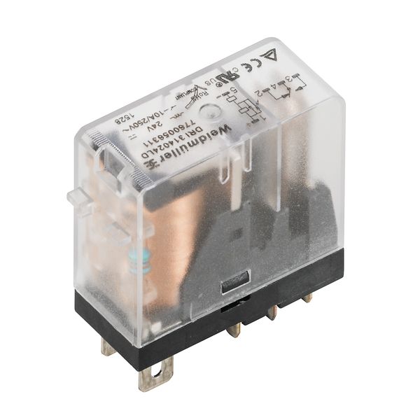 Schaltrelais 1W IP20 13x31x28mm Steckanschl