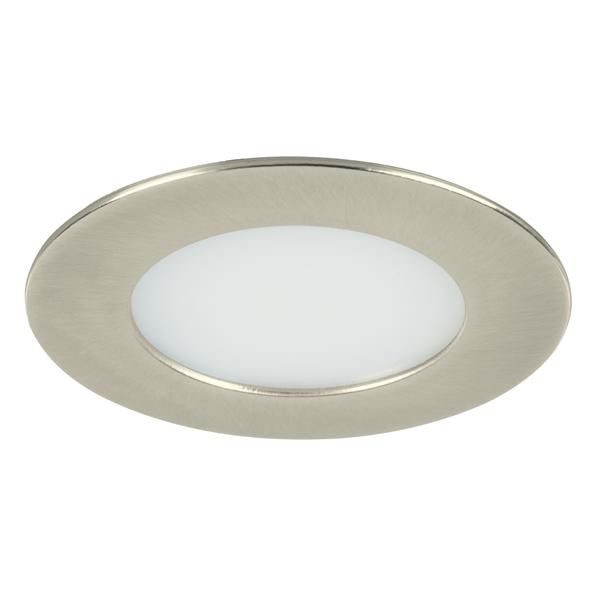 LED-Einbaustrahler 3,3W 2900K 210lm Konv ni mt 1LED ST IP44 RF:hochglänzend