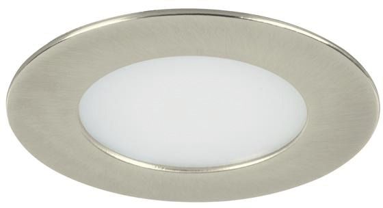 LED-Einbaustrahler 3,3W 2900K 210lm Konv ni mt 1LED ST IP44 RF:hochglänzend