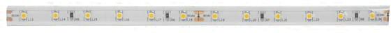 LED-Lichtband 4,8W/m ws 2700K 60Stk/m IP67 DC LED nicht austauschbar 5000mm