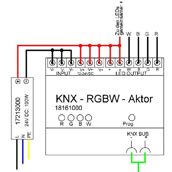 Dimmaktor KNX 24-240W 4Ausg