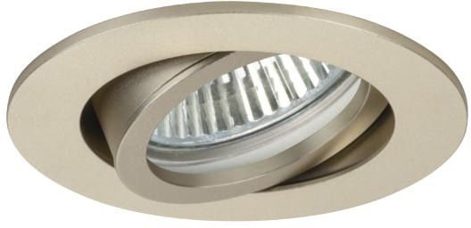 Einbaustrahler 10W GU10 champ mt IP20 Alu engstrahlend Steck Ø/EB68mm