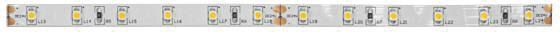 LED-Lichtband 4,8W/m gn 60Stk/m IP00 DC 24V LED nicht austauschbar 100mm