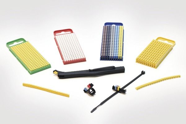 Kabelmarkierung L1 ge Kabel Ø2,8-3,8mm Kst 3x5,6mm steck