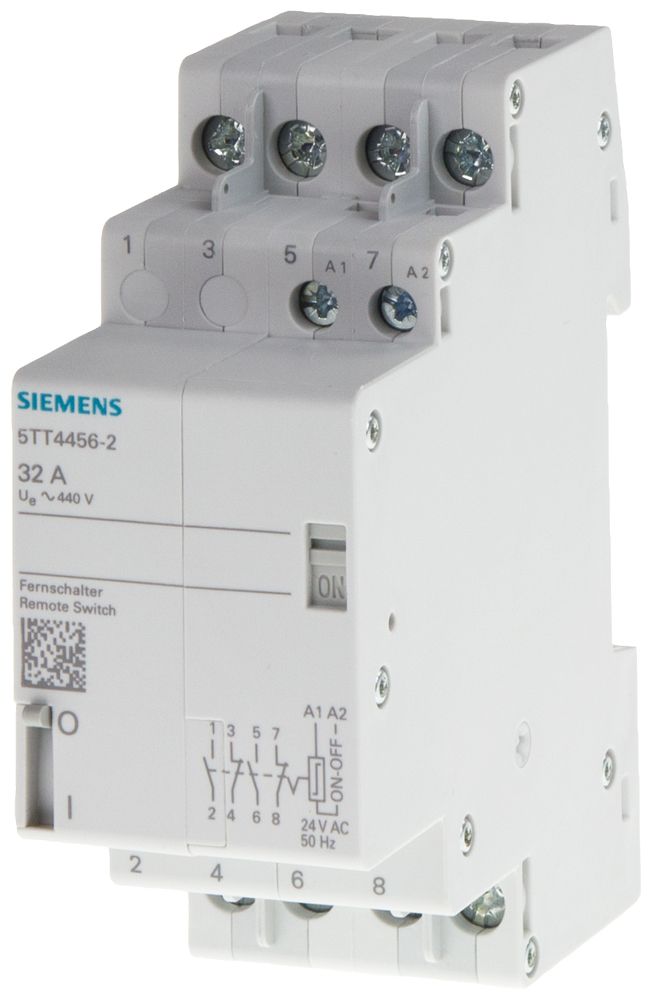 Stromstoßschalter 24VAC 2TE 25A 230-400V REG T73mm mech.Schalt