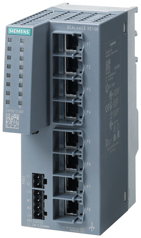 Switch Hutschiene 8x10/100Mbps Layer2