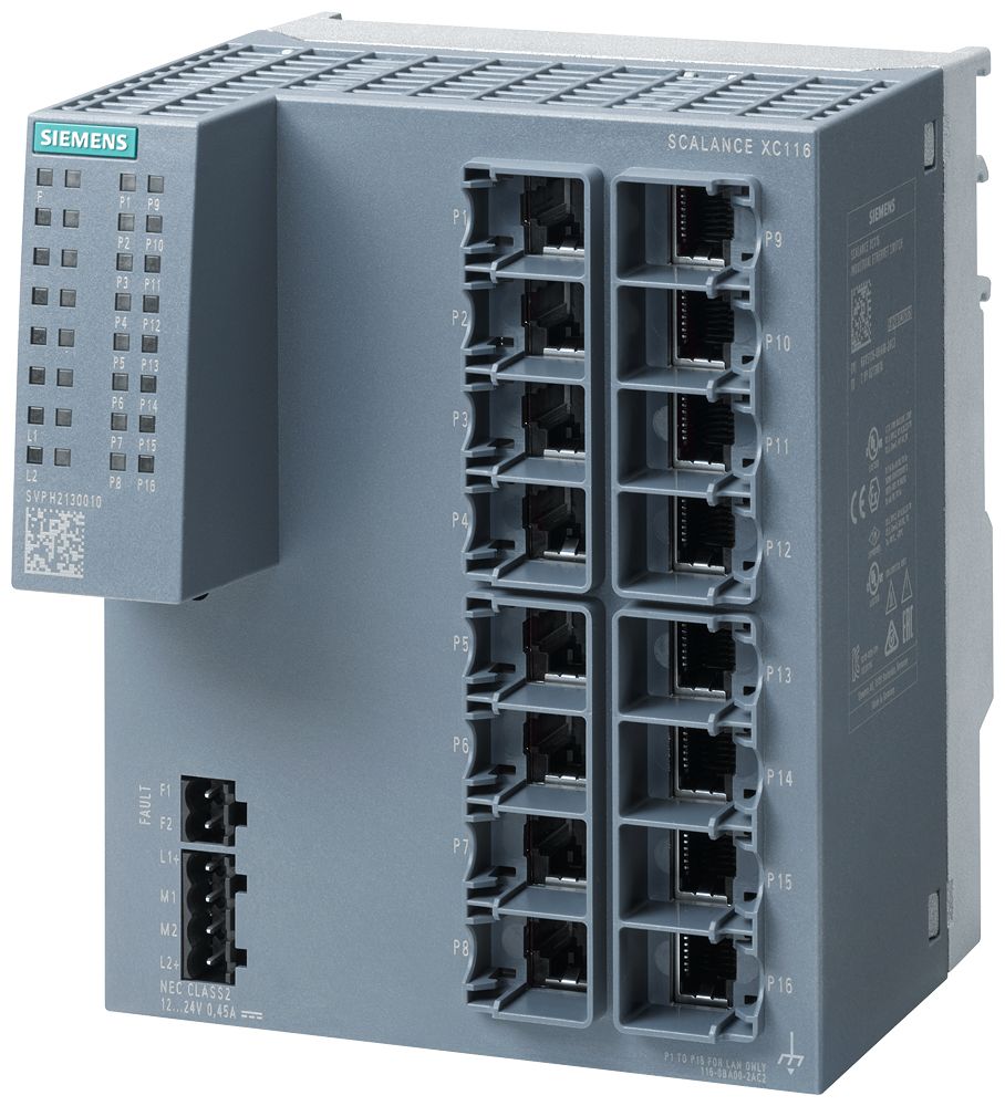 Switch Hutschiene 16x10/100Mbps Layer2