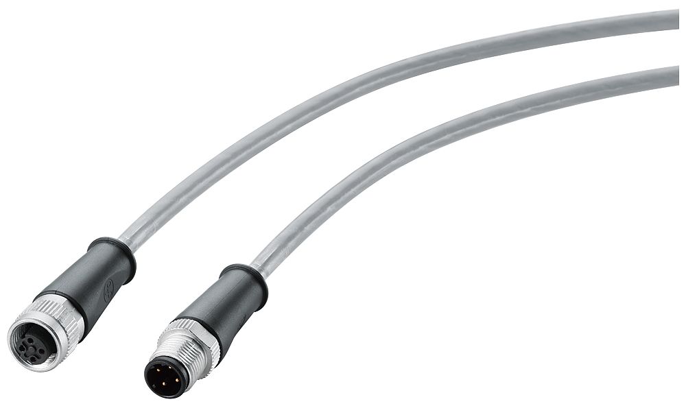 Sensor-Aktorkabel 4p 2m M12 Male ger M12 PVC Polyvinylchlorid (PVC)