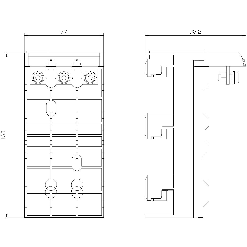 Zubehör Sammelschienen