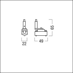 Seilabhängung ws SUPERSYSTEM ST L2000mm