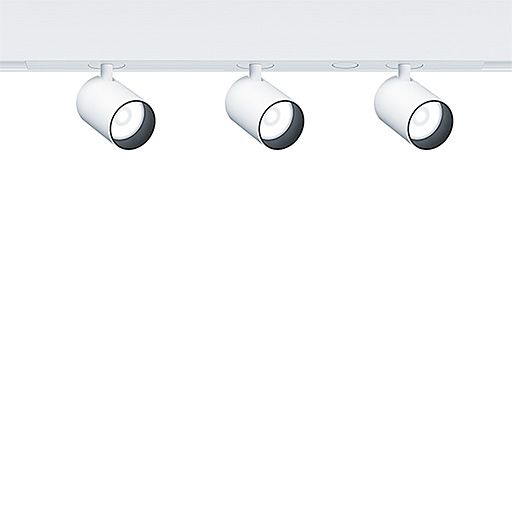 LED-Anbaustrahler 9W SUPERSYSTEM 3000K 300lm Konv 3LEDs Alu IP20 ws mt NV-Adapt