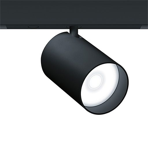 LED-Anbaustrahler 22W SUPERSYSTEM 4000K 1311lm Konv 1LED Alu IP20 sw mt NV-Adapt
