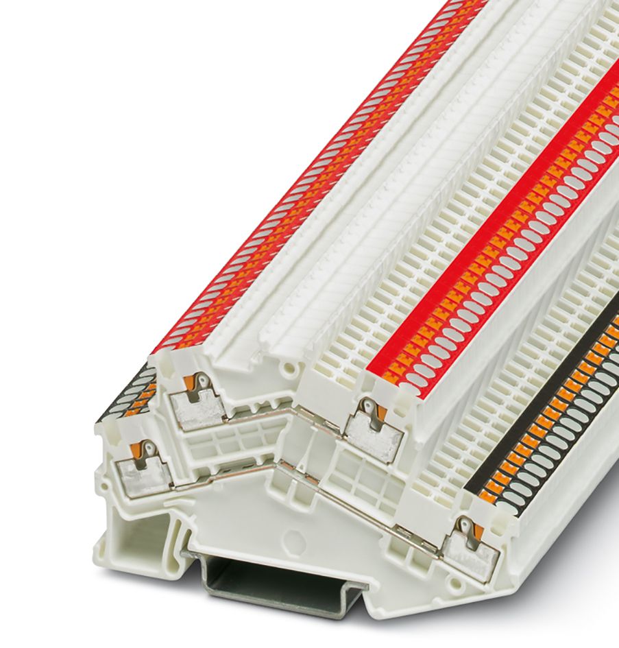 Reihenklemme 0,14-1,5qmm 2Etagen 2kl ws 16A TS35 Hutschiene TH35