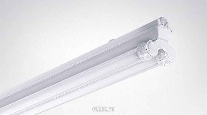 LED-Anbauleuchte Euro-FFL gr IP65 G13 1565x120x120mm