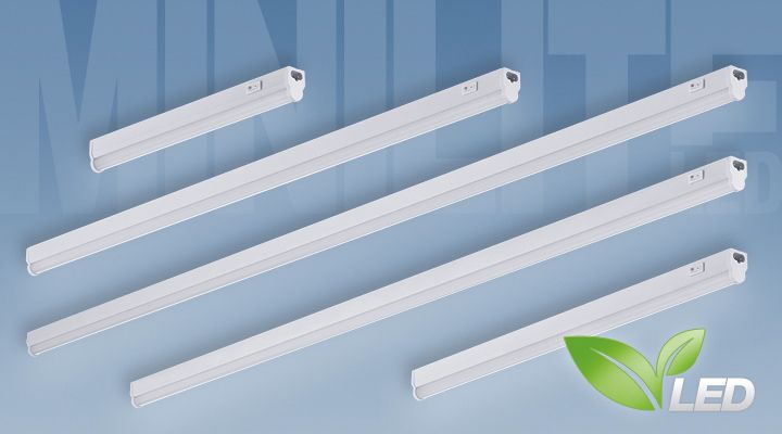 LED-Lichtleiste 12,6W 3000K 980lm Konv IP20 1LED elektr.Trafo m.Schalter