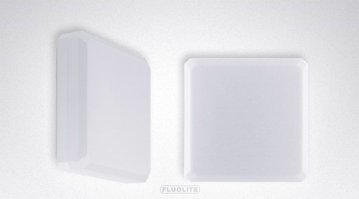 LED-Kunststoffleuchte 0-7W 4000K 500lm ws Konv IP65 200x200x60mm