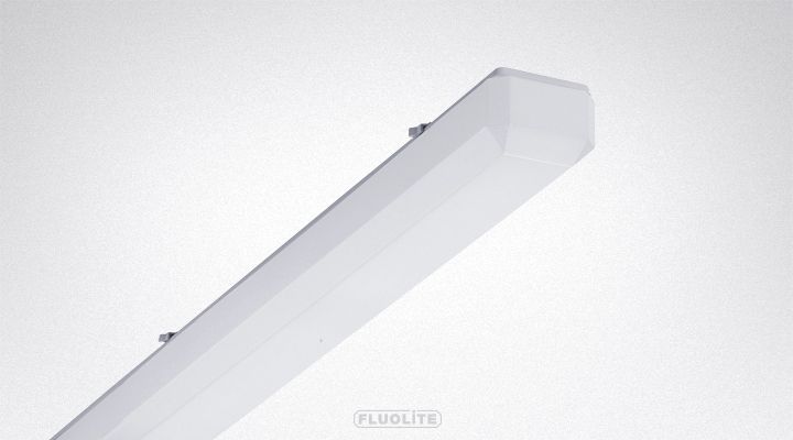 LED-Wannenleuchte 18W ws EVG IP50 660x105x90mm