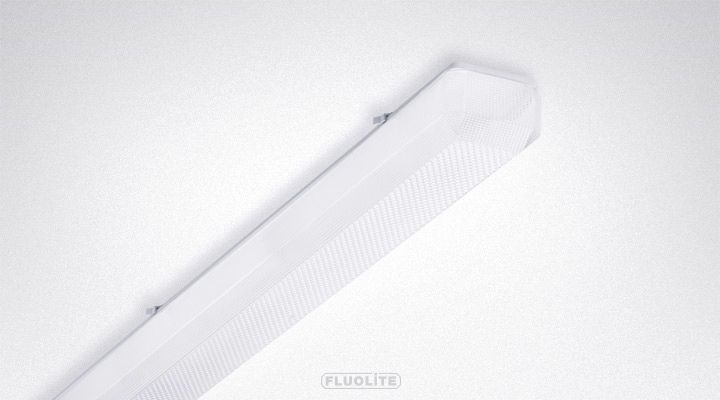 LED-Wannenleuchte Euro-Line ws IP50 G13 1570x105x90mm