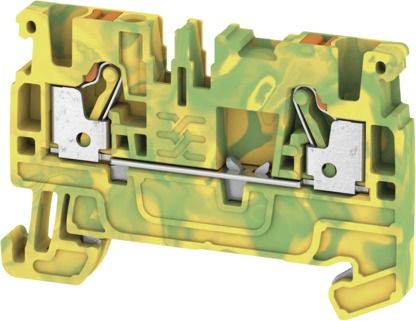 Schutzleiter-Reihenklemme 0,5-2,5qmm gn/ge 1Etage APL_erf. Hutschiene TH35