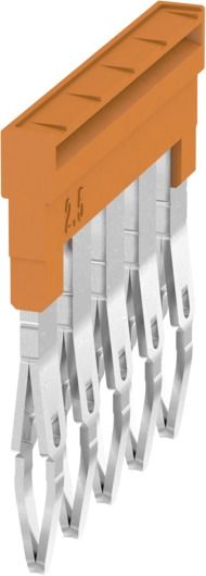 Querverbinder 5p or steckb isol 24A m.Berührungss