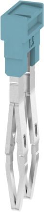Querverbinder 2p bl steckb isol 17,5A m.Berührungss