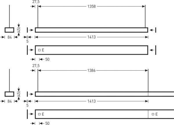 LED-Pendelleuchte 42W SolvanFlow 4000K 5300lm 1LED LED nicht austauschbar si