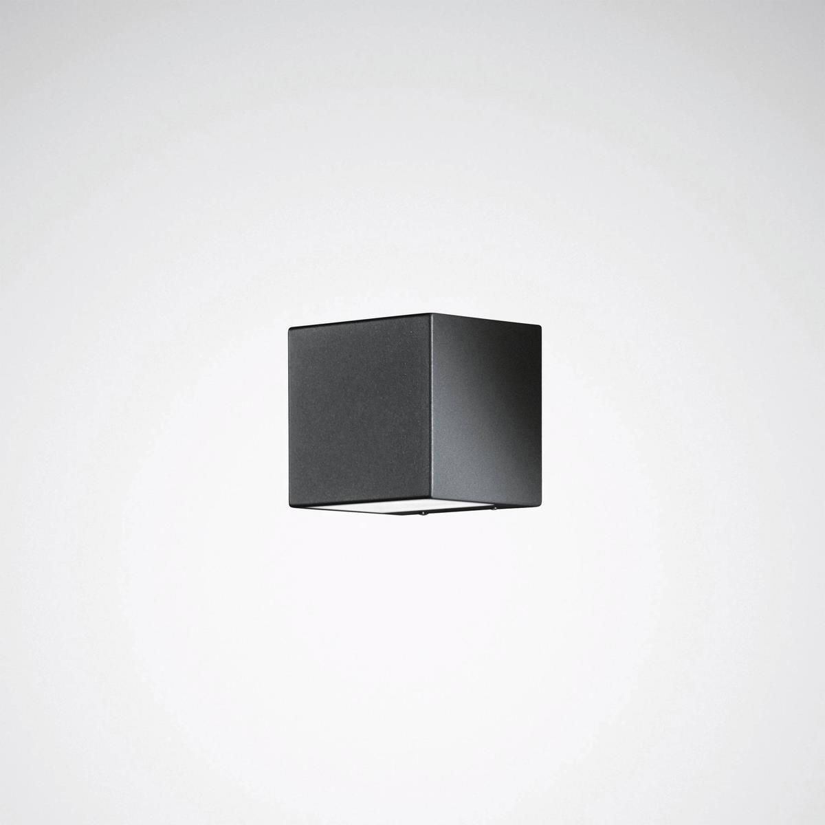 LED-Wandanbauleuchte 4W 3000K 90lm anth Konv IP65 100x100x100mm
