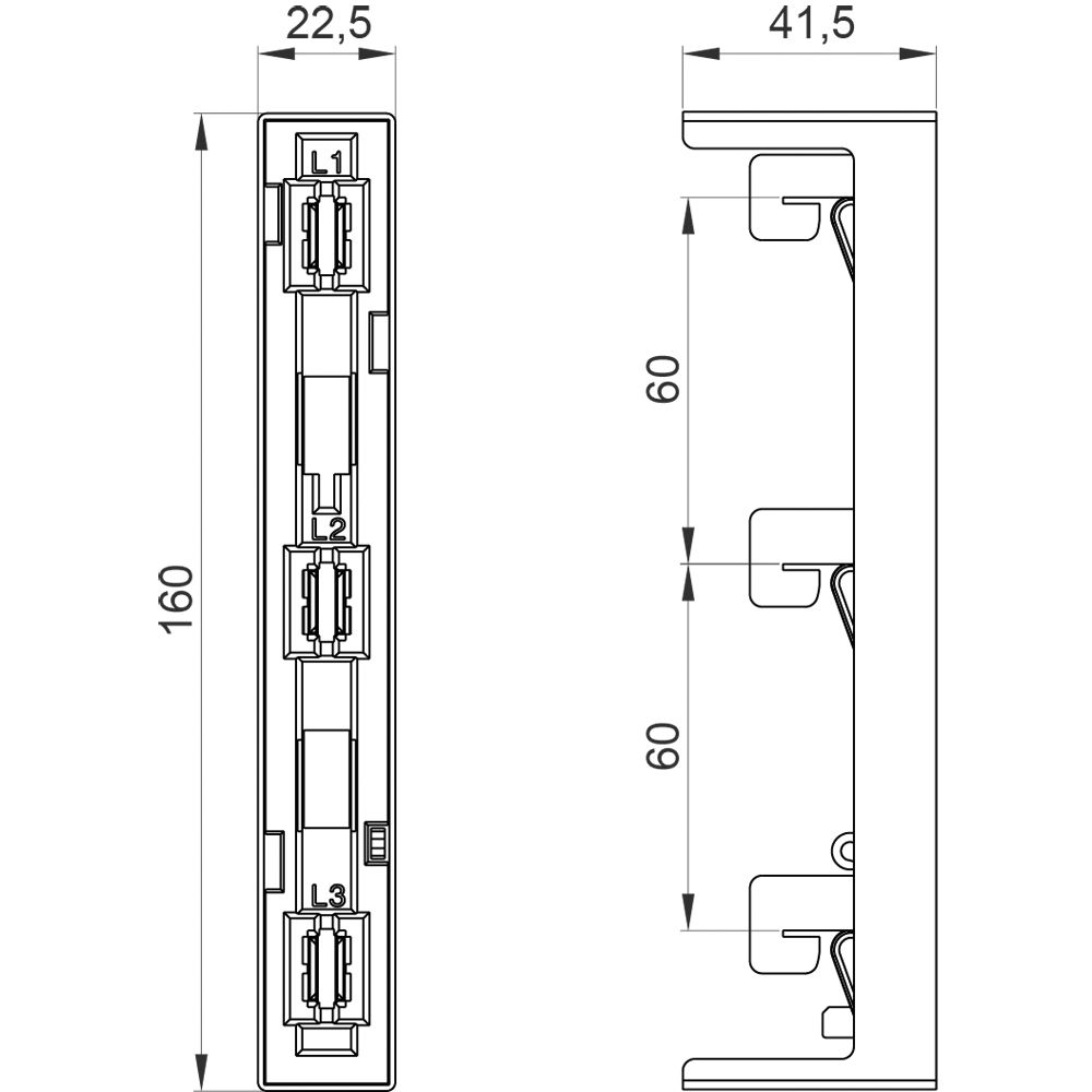 Zubehör Sammelschienen