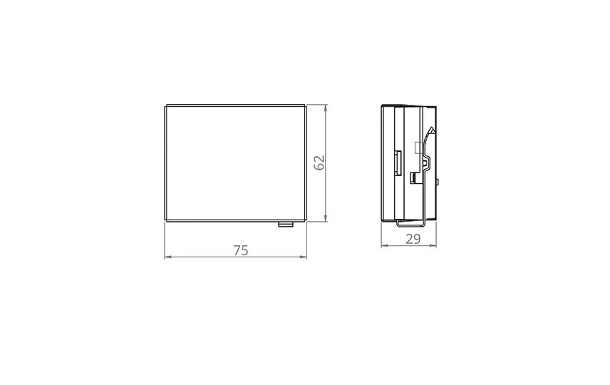 Anschlusskasten ZIP 230V ws