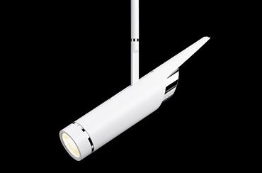 LED-Anbaustrahler 8,4W AVIATION 3000K ws 650lm Konv 1LED Alu IP20 mt NV-Adapt