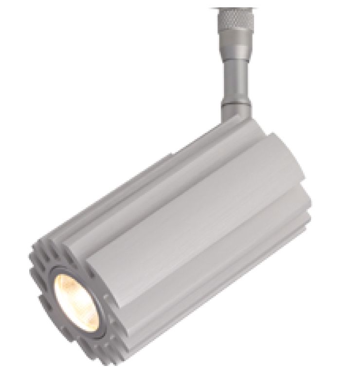 LED-Anbaustrahler 8W RIDGE 2700K 650lm Konv 1LED Alu IP20 chr mt breitstrahlend